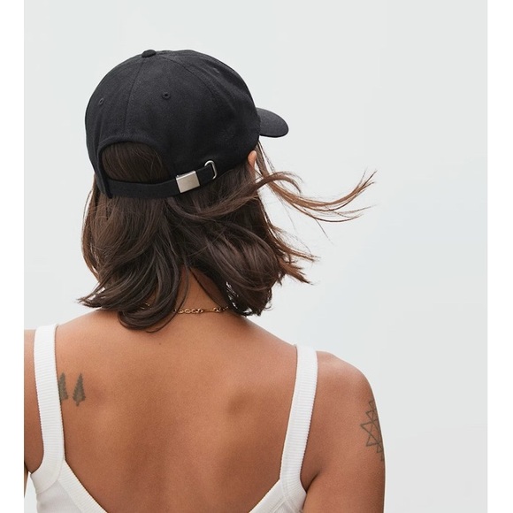 NWT Everlane The Baseball Cap Hat, Black - Picture 2 of 11